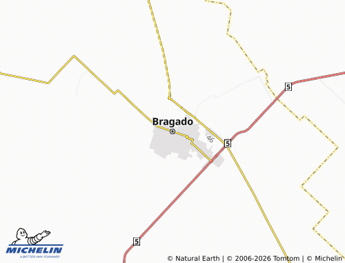 MICHELIN-Landkarte Bragado - ViaMichelin