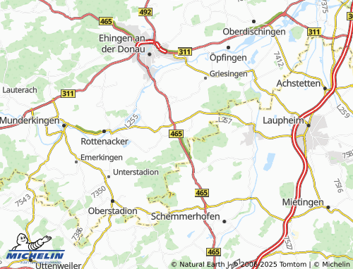 MICHELIN Sontheim map - ViaMichelin