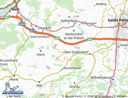 Carte MICHELIN Türnau - ViaMichelin