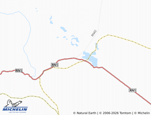 Mapa MICHELIN Tshiamala - ViaMichelin