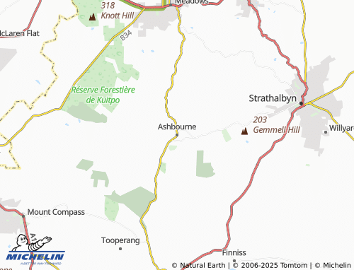 MICHELIN Ashbourne map - ViaMichelin