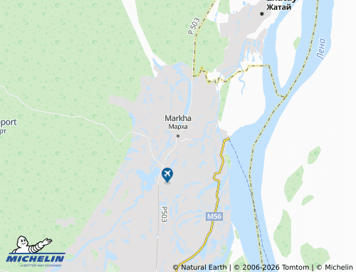 MICHELIN-Landkarte Markha - ViaMichelin
