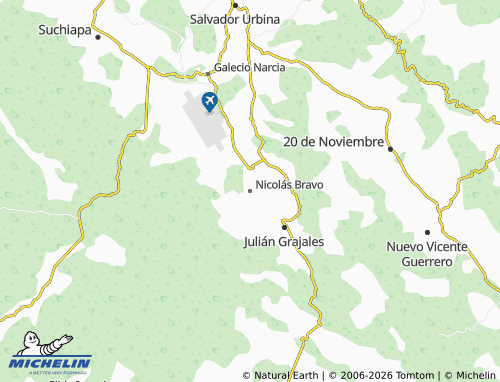 Mapa MICHELIN Nicolás Bravo - ViaMichelin