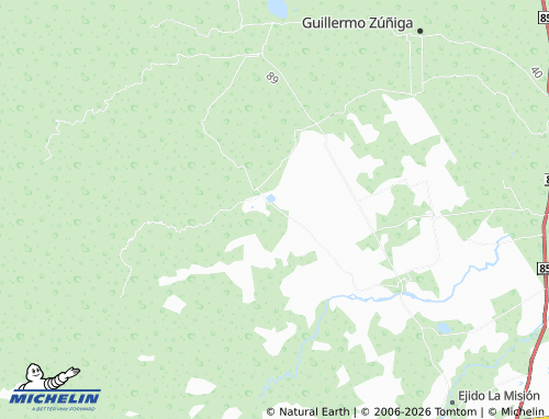 Mappa MICHELIN Fuerte de Portes Gil - ViaMichelin