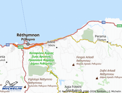 MICHELIN Pigi map - ViaMichelin
