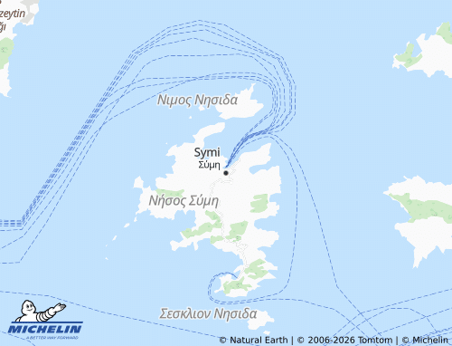 Carte MICHELIN Symi - ViaMichelin
