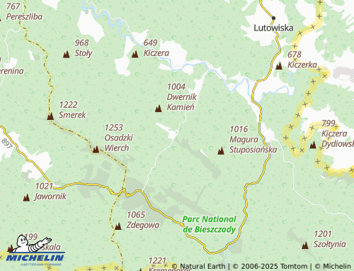Mapa MICHELIN Nasiczne - ViaMichelin
