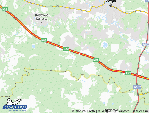 Carte MICHELIN Rus' 1 - ViaMichelin