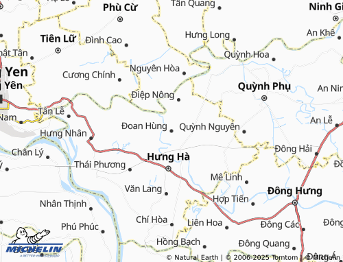 MICHELIN Đoan Hùng map - ViaMichelin