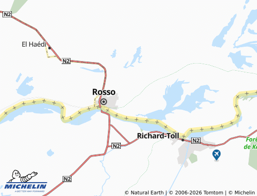 Mappa MICHELIN Tounguen - ViaMichelin