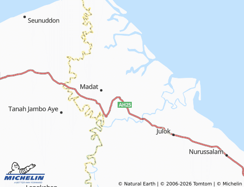 Mapa MICHELIN Keude Tuha - ViaMichelin