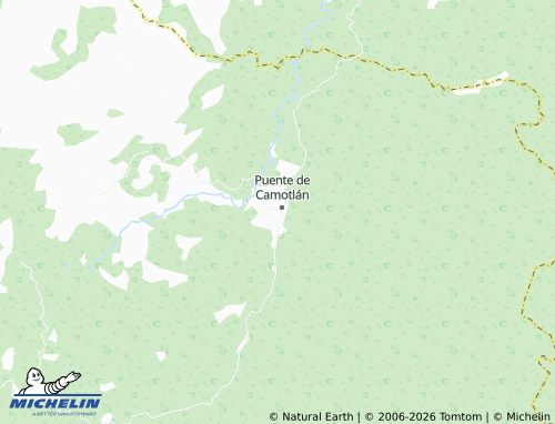 MICHELIN La Cruz map - ViaMichelin