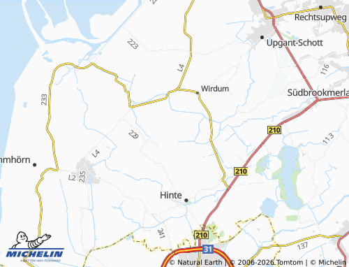 MICHELIN Kloster Uppingen map - ViaMichelin