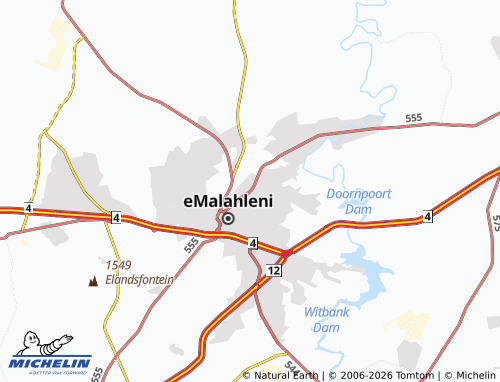 MICHELIN-Landkarte Marelden - ViaMichelin