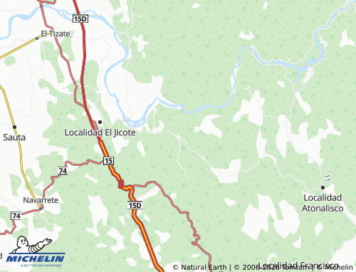 MICHELIN Los Salazares map - ViaMichelin
