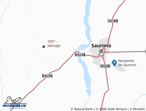 MICHELIN Sacanginge map - ViaMichelin