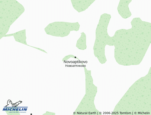MICHELIN Novoaptikovo map - ViaMichelin