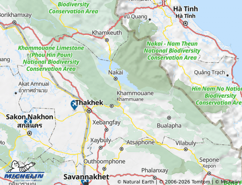 Mappa MICHELIN Nhommalath - ViaMichelin