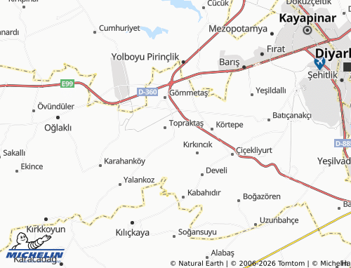 MICHELIN Kolludere map - ViaMichelin