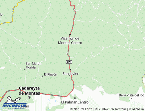 Mappa MICHELIN Santiago - ViaMichelin