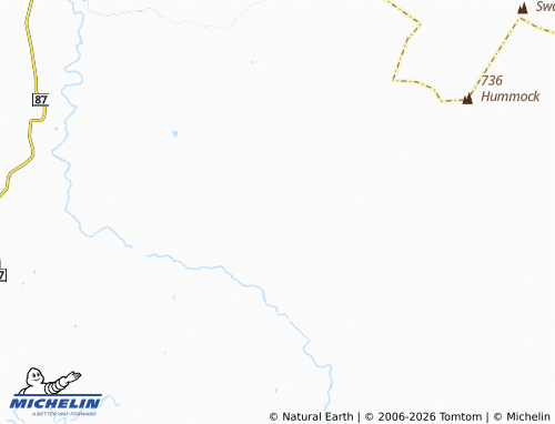 Mapa MICHELIN Mount Stoker - ViaMichelin