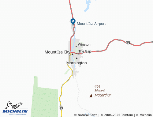 MICHELIN Mornington map - ViaMichelin