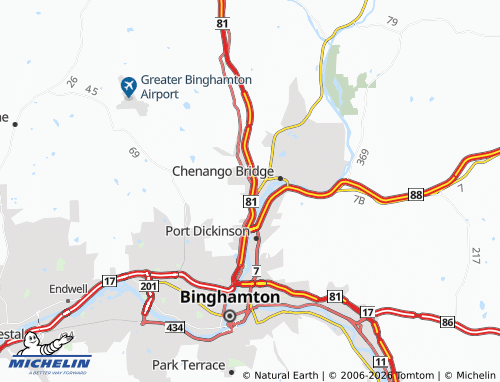 Mapa MICHELIN Hinmans Corners - ViaMichelin