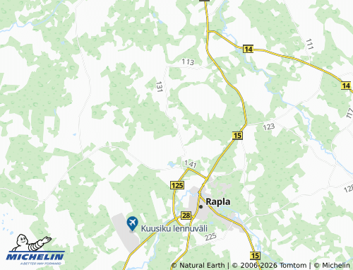 MICHELIN-Landkarte Kalevi - ViaMichelin