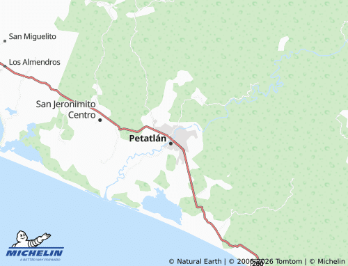 Mapa MICHELIN El Barrosal - ViaMichelin