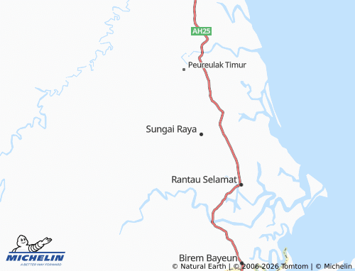 Mappa MICHELIN Sungai Simpang - ViaMichelin