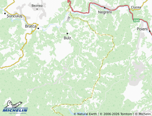 MICHELIN Munteni map - ViaMichelin