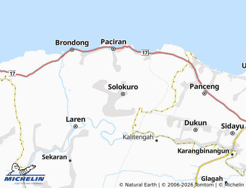 MICHELIN-Landkarte Solokuro - ViaMichelin