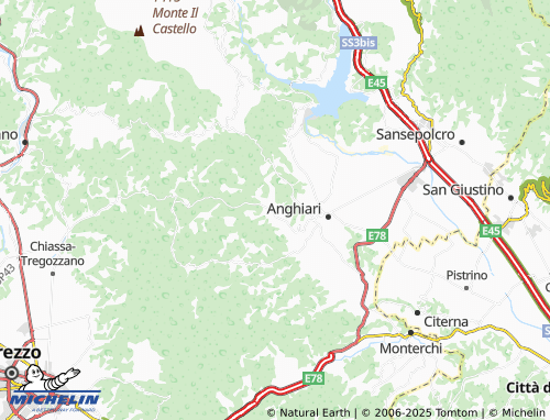 MICHELIN Tavernelle map - ViaMichelin