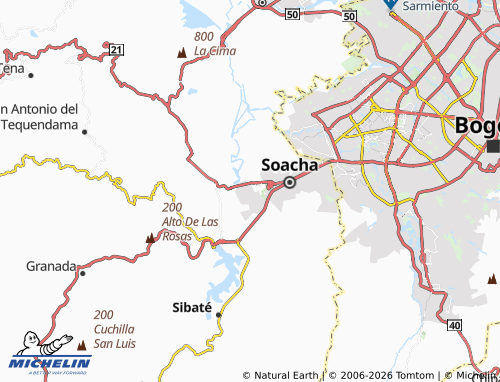 Mappa MICHELIN Paseo Real - ViaMichelin