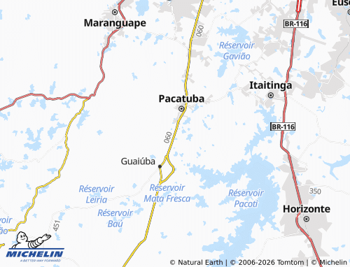 Mapa MICHELIN Bairro Quandu - ViaMichelin