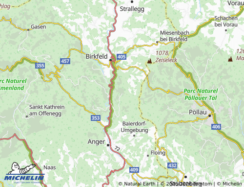 MICHELIN-Landkarte Rabendorf - ViaMichelin