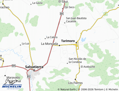 Mapa MICHELIN La Moncada - ViaMichelin