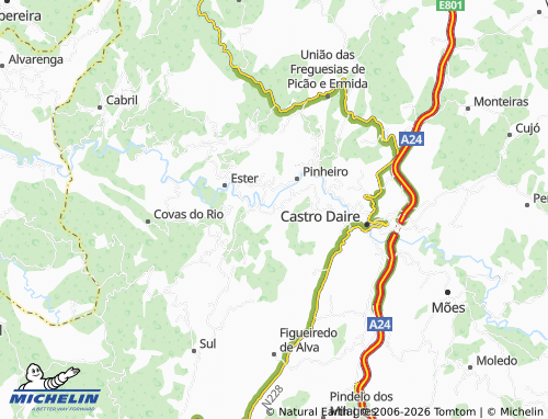 Mapa MICHELIN Reriz - ViaMichelin