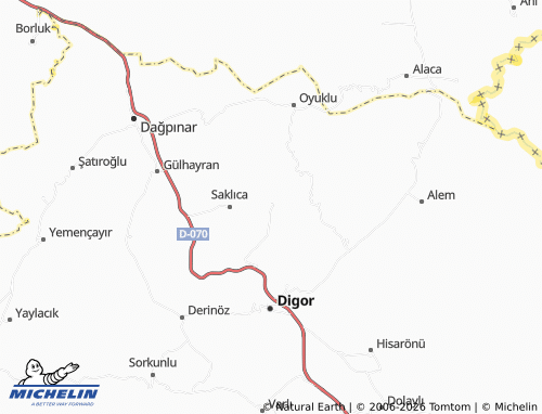 Mappa MICHELIN Hasancan - ViaMichelin