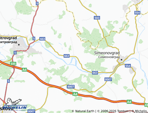 Mappa MICHELIN Zlatopole - ViaMichelin