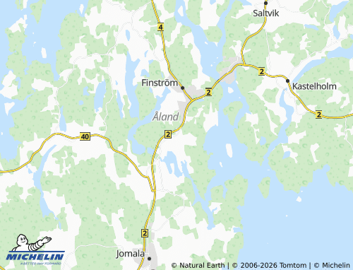 Carte MICHELIN Ämnäs - ViaMichelin