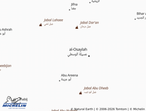 Carte MICHELIN al-Hafnah - ViaMichelin