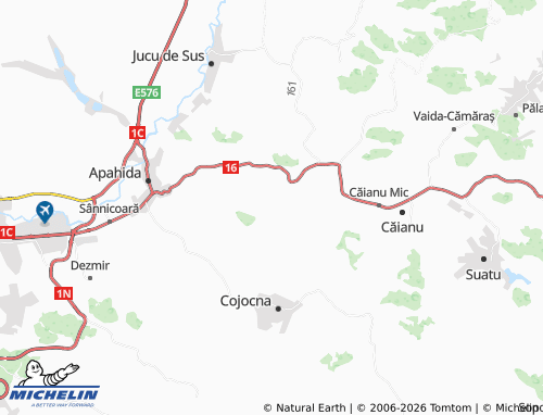 MICHELIN Corpadea map - ViaMichelin