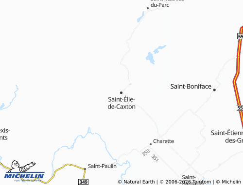 Carte MICHELIN Saint-Élie-de-Caxton - ViaMichelin