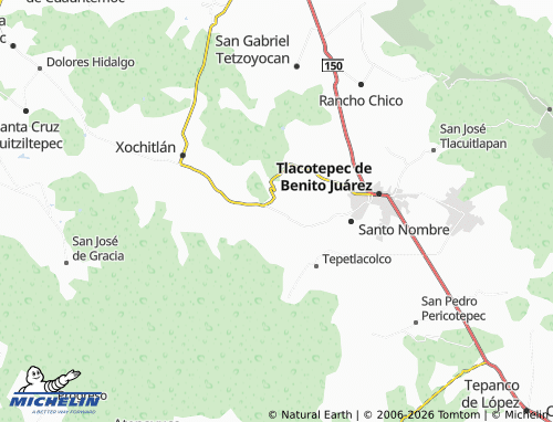 Mappa MICHELIN San Lucas El Viejo - ViaMichelin