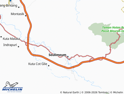 MICHELIN Bak Seutui map - ViaMichelin