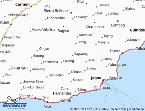 Mappa MICHELIN Cagwang - ViaMichelin