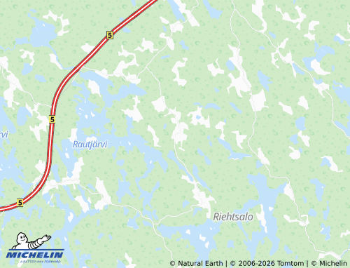 Carte MICHELIN Kontiola - ViaMichelin