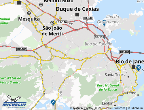 Mappa MICHELIN Engenheiro Leal - ViaMichelin