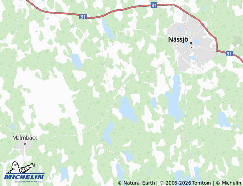 MICHELIN Fredriksdal map - ViaMichelin